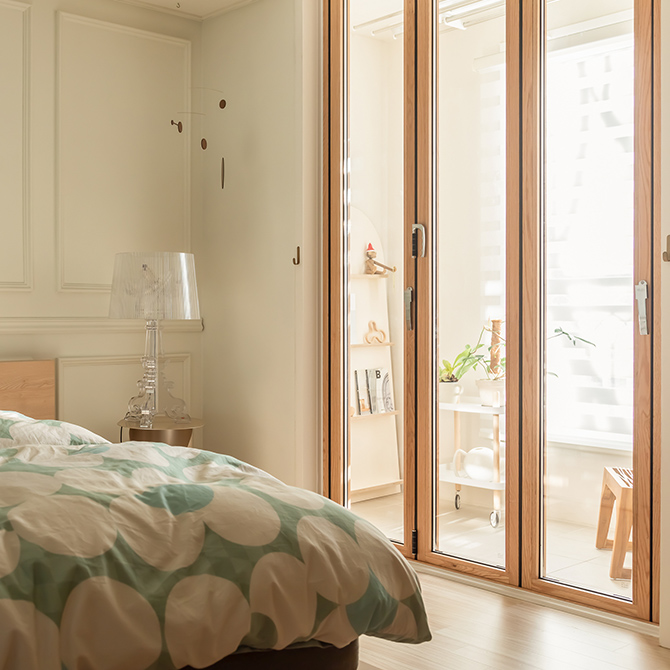 02 비스포크 우드폴딩도어